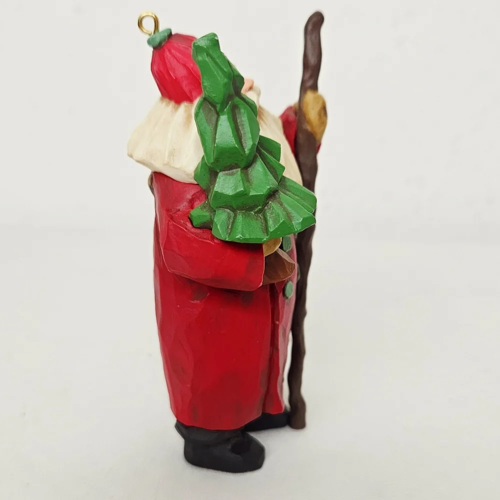 Hallmark Keepsake “Making His Way” Santa Ornament 1998 Collector’s Club